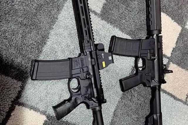 <p>Salvador Ramos shared photos of guns on Instagram </p>