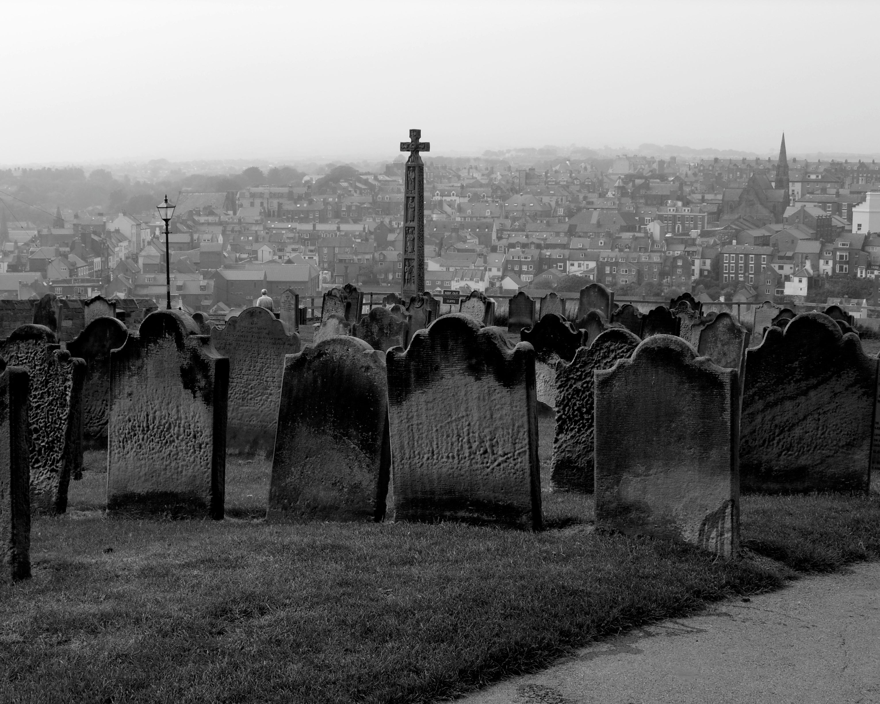 St Mary's church graveyard in Whitby was a great inspiration for Stoker