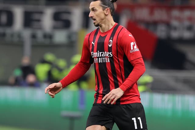 Zlatan Ibrahimovic could be out for up to eight months after knee surgery (Fabrizio Carabelli/PA)
