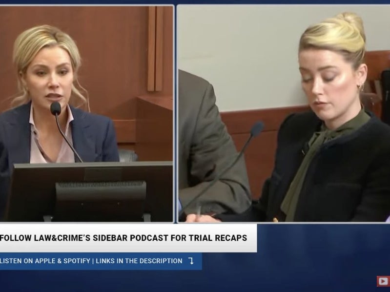 Amber Heard’s PTSD diagnosis was refuted in court by Dr Shannon Curry on Wednesday (25 May)