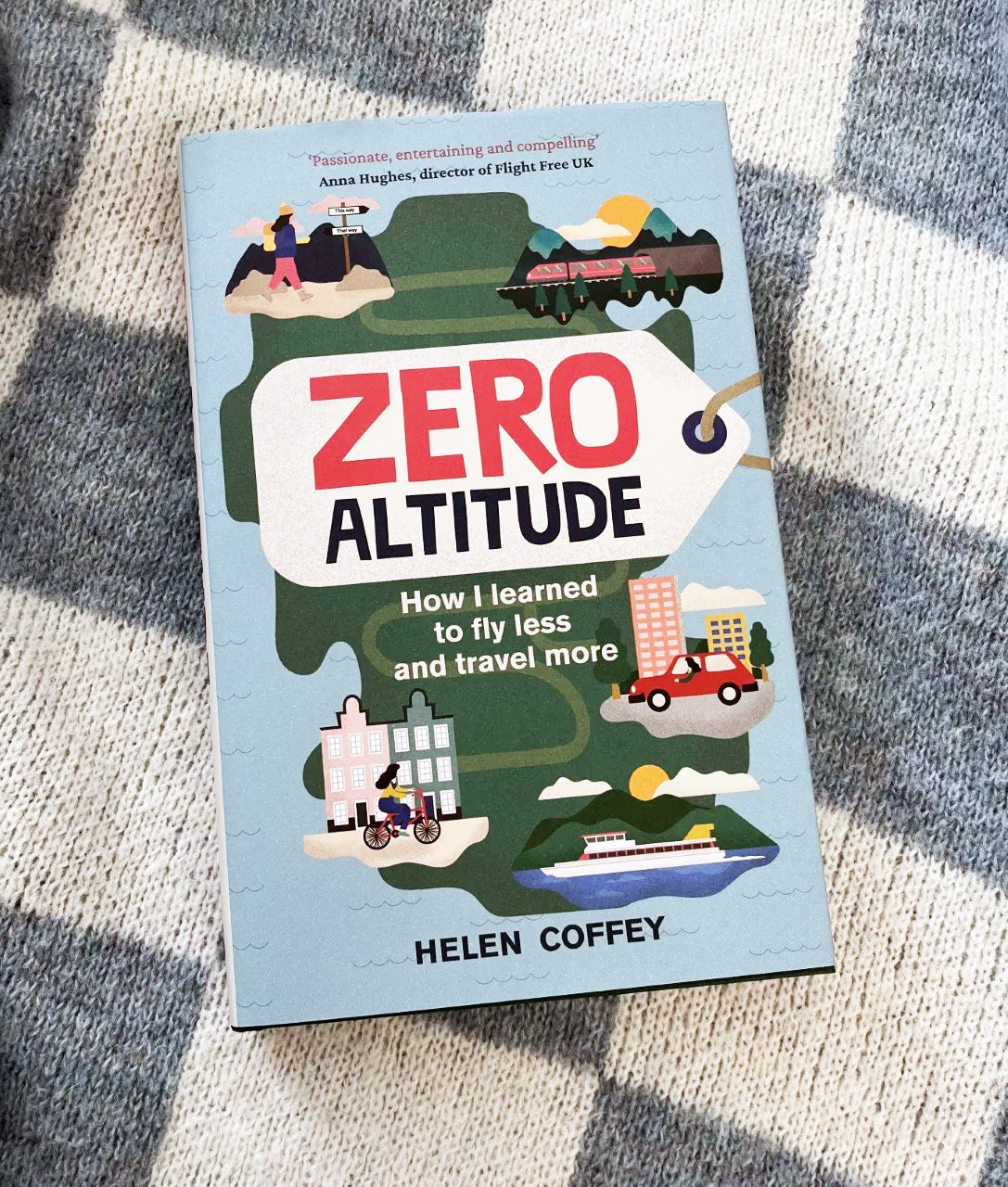 Coffey’s new book, Zero Altitude, investigates the climate impact of flying