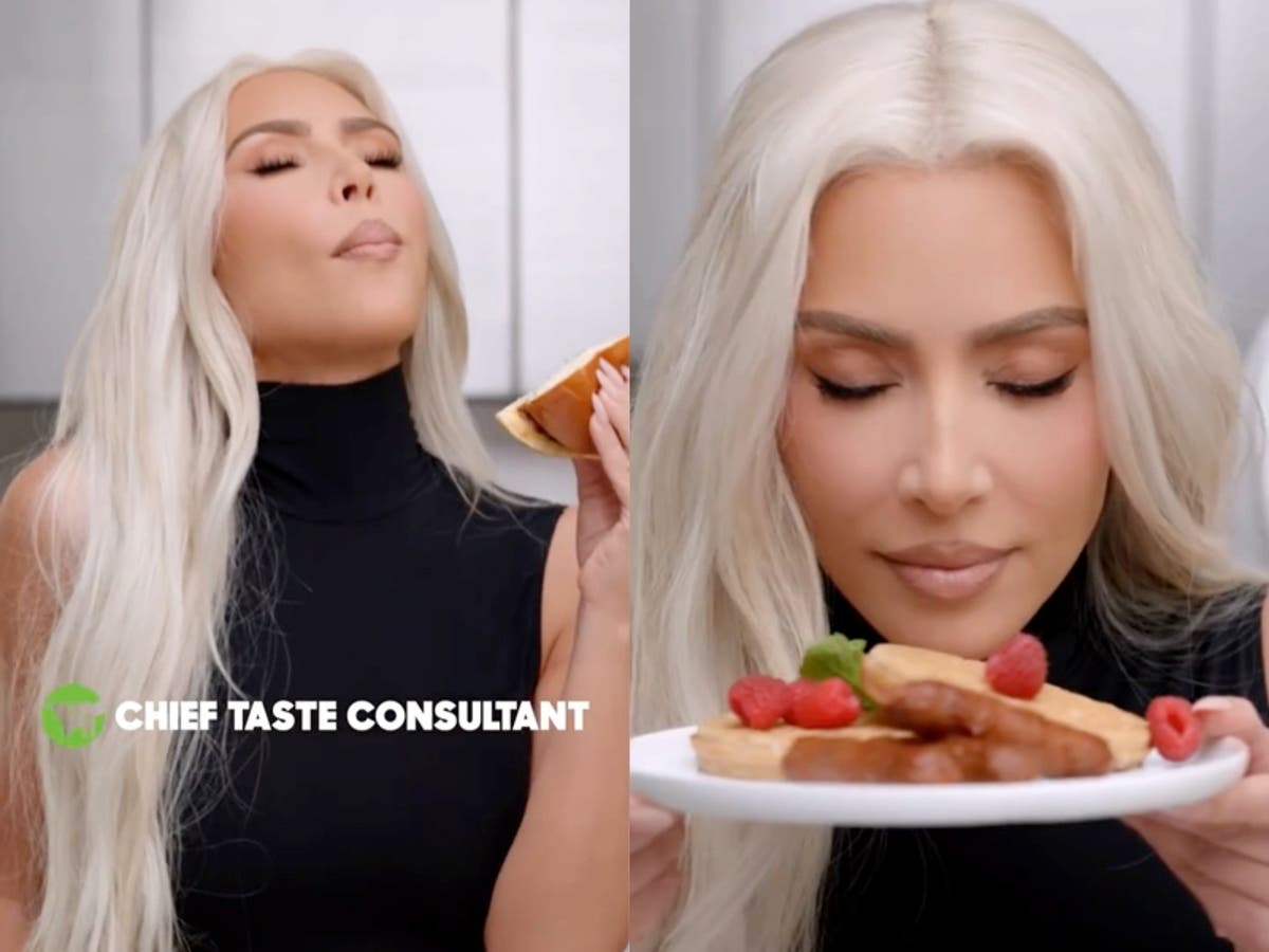 Fans accuse Kim Kardashian of pretending to chew plant-based food as ‘chief taste consultant’ for Beyond Meat Fans accuse Kim Kardashian of pretending to chew plant-based food as ‘chief taste consultant’ for Beyond Meat