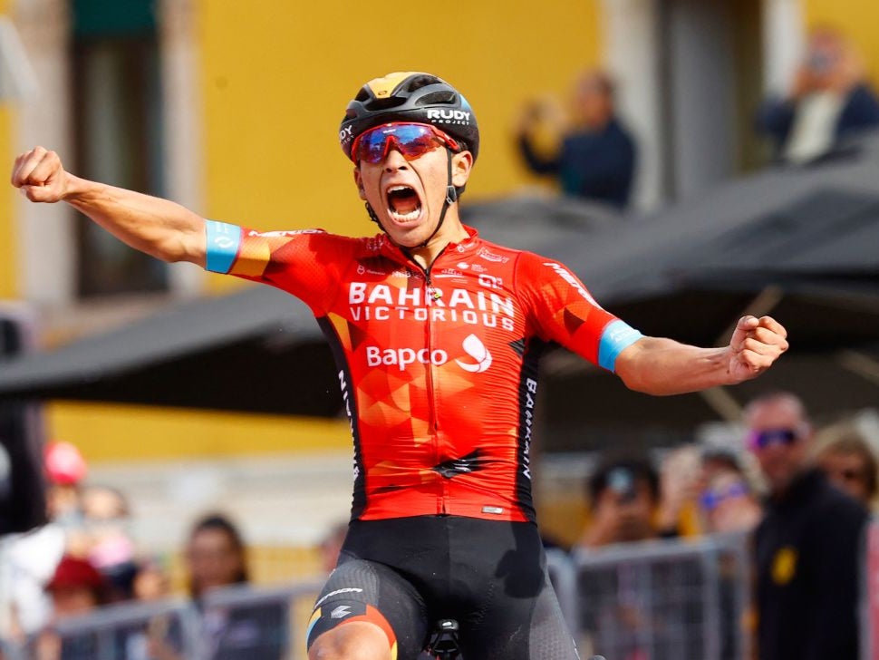 Buitrago took a superb solo victory on stage 17