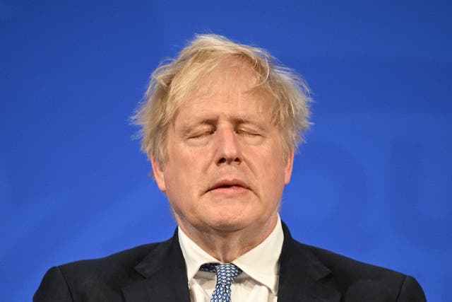 Boris Johnson will try to shift attention to the cost-of-living crisis after the Sue Gray report laid bare the raucous culture of drinking that led to lockdown breaches in Downing Street (Leon Neal/PA)