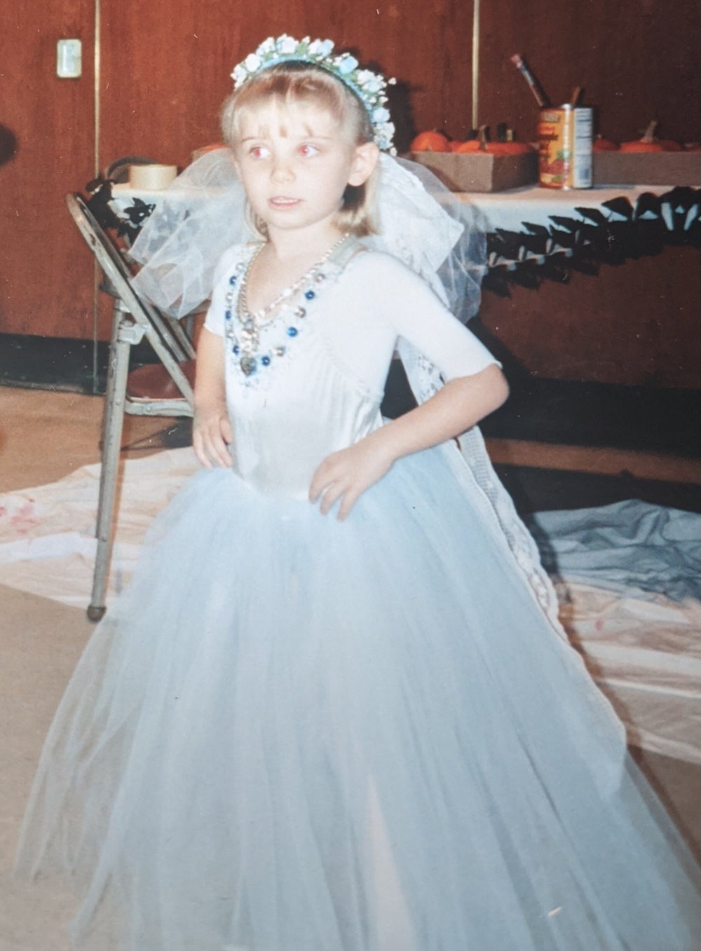 Dressed up as a princess when Princess Astraea was just an imaginary friend (Collect/PA Real Life)