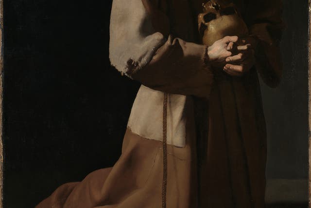 Francisco de Zurbaran’s paintingSaint Francis In Meditation (The National Gallery, London/PA)