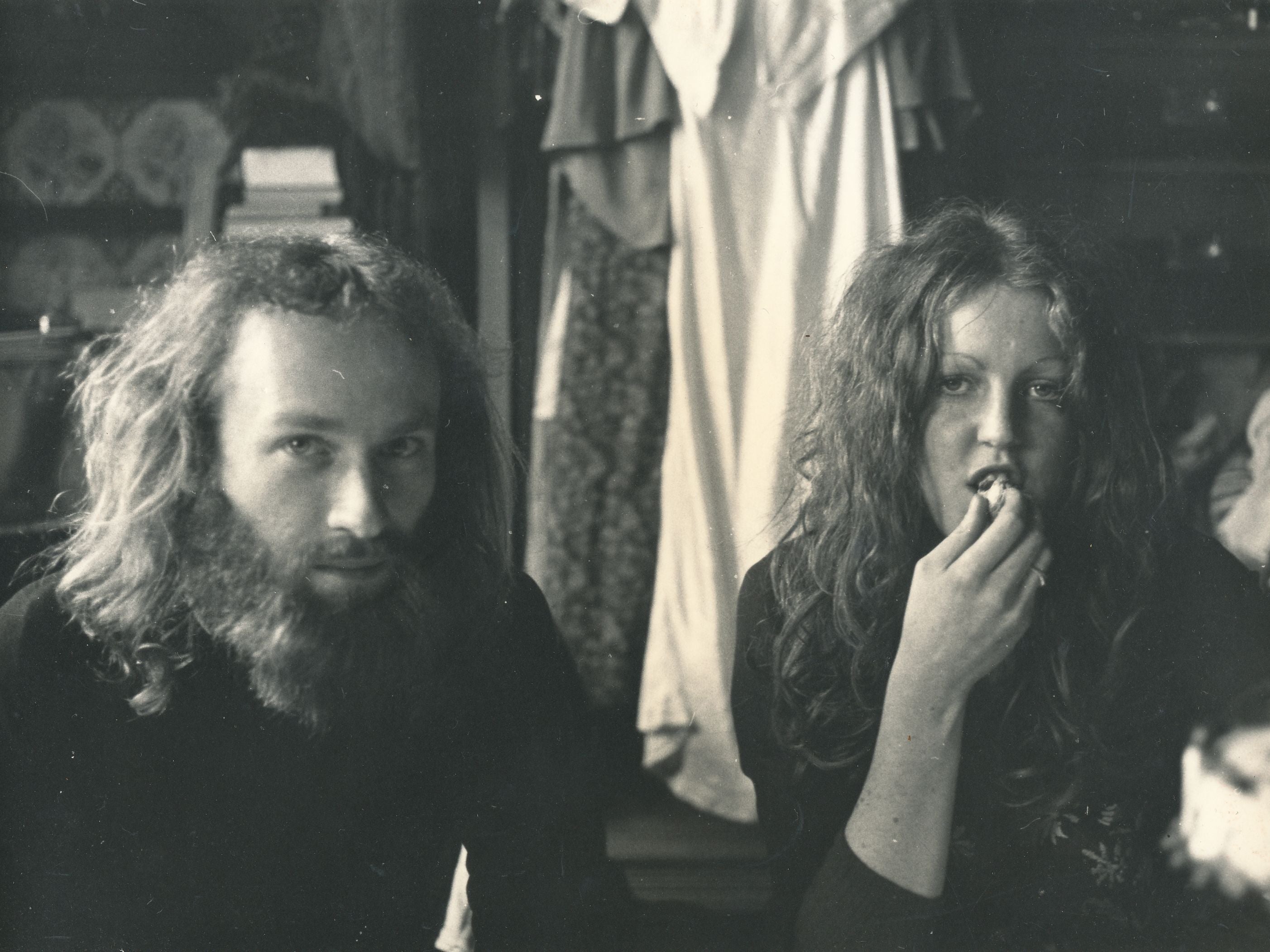 Holly Williams’s parents at Scot Hay in 1975