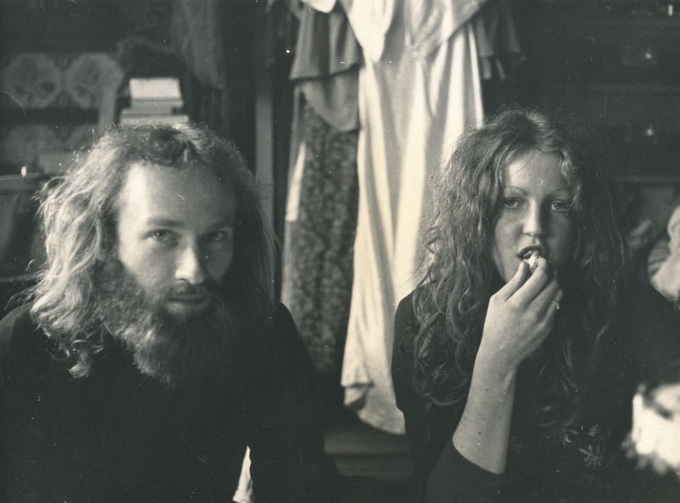 <p>Holly Williams’s parents at Scot Hay in 1975</p>