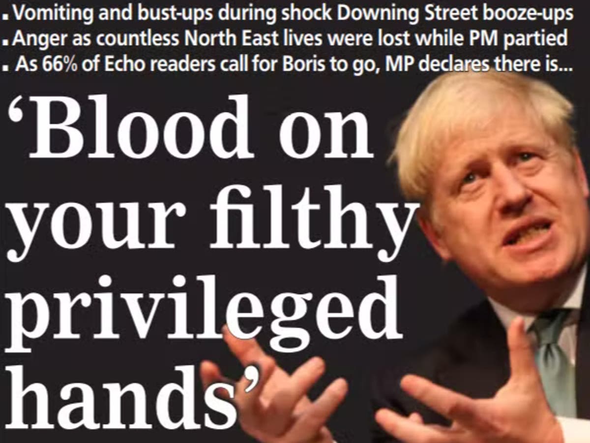 &lsquo;Blood on your filthy privileged hands&rsquo;: What the papers said about the Sue Gray report