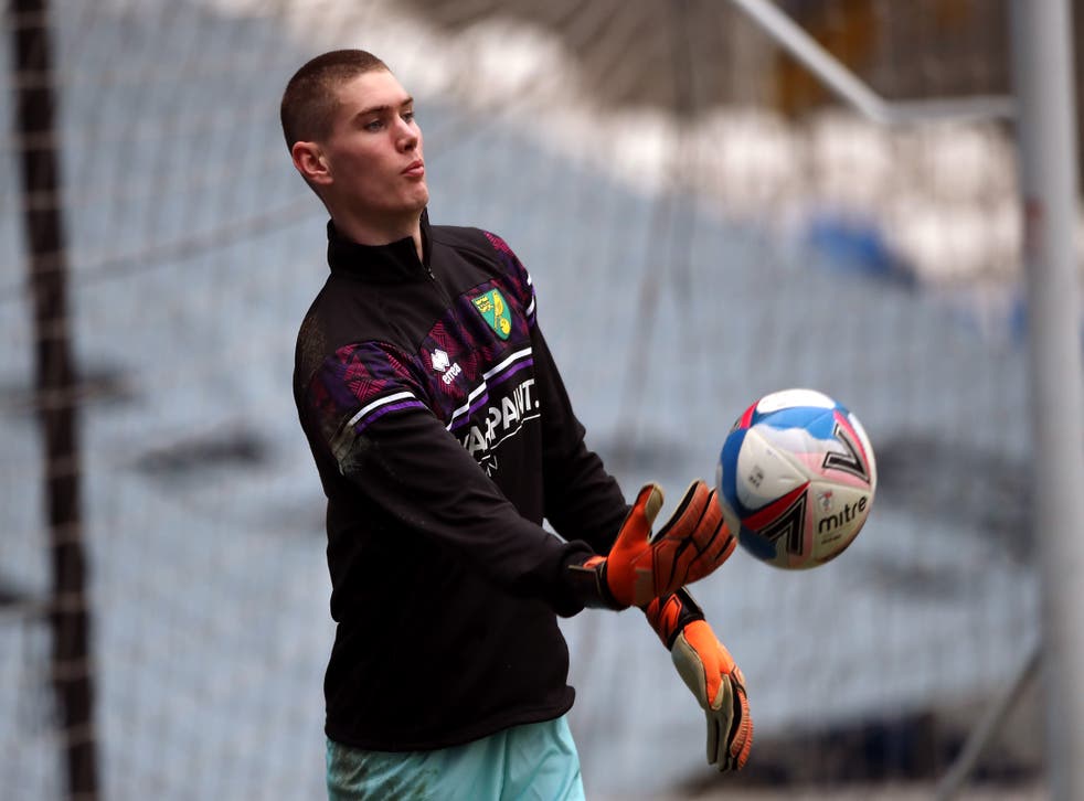 Norwich goalkeeper Dan Barden is back in the Wales Under-21 squad seven months after being diagnosed with testicular cancer (Nick Potts/PA)