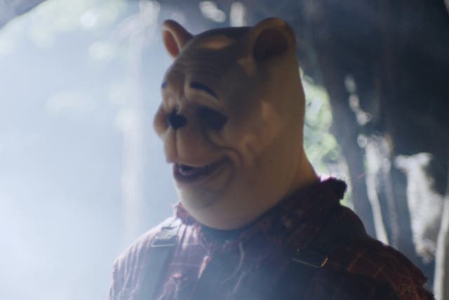 <p>According to one review, Pooh is now  ‘a hideous sentient pig-man who appears to be sexually aroused by graphic violence’ </p>