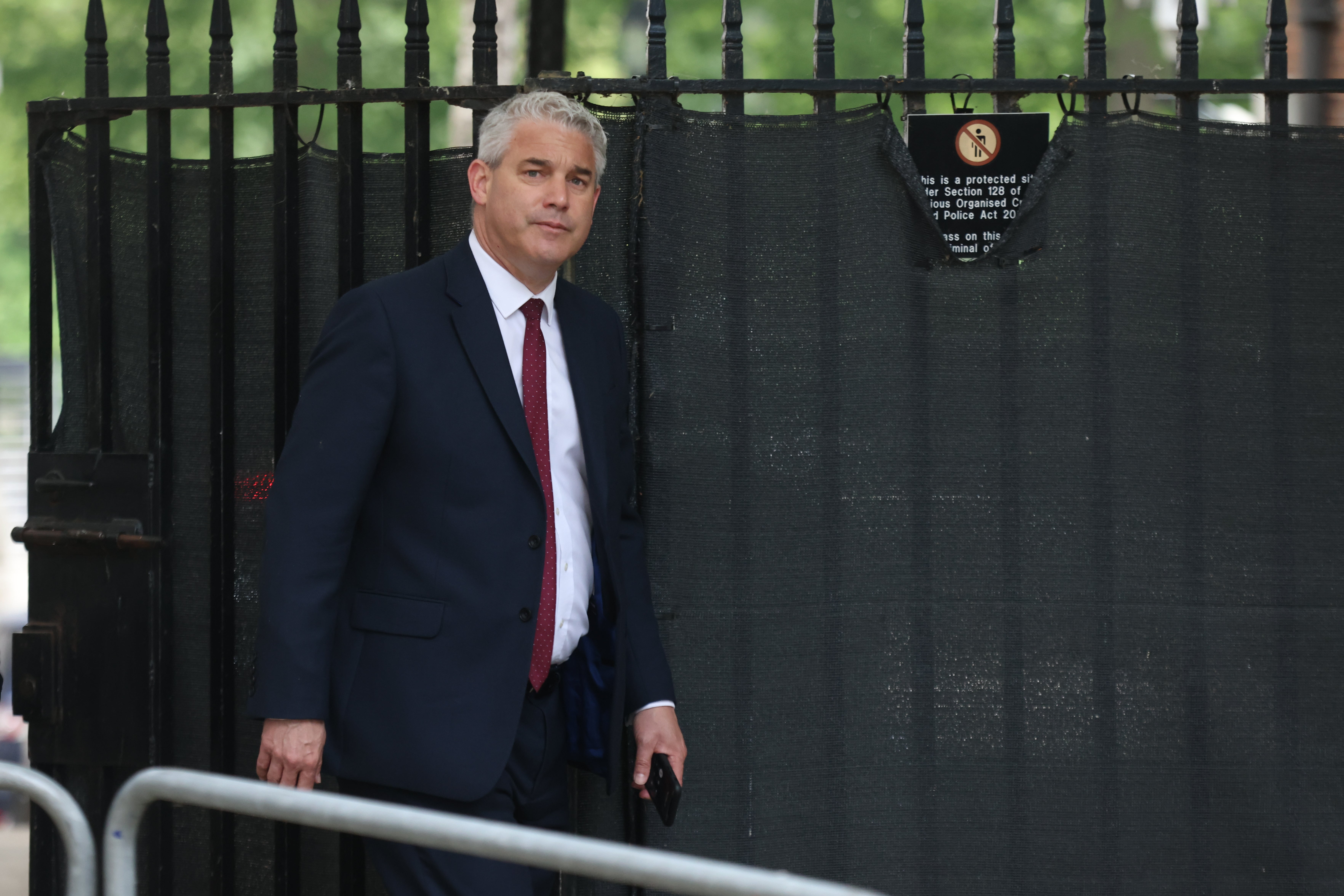 Downing Street chief of staff Steve Barclay said Mr Johnson was “shocked and appalled” by the report (PA)