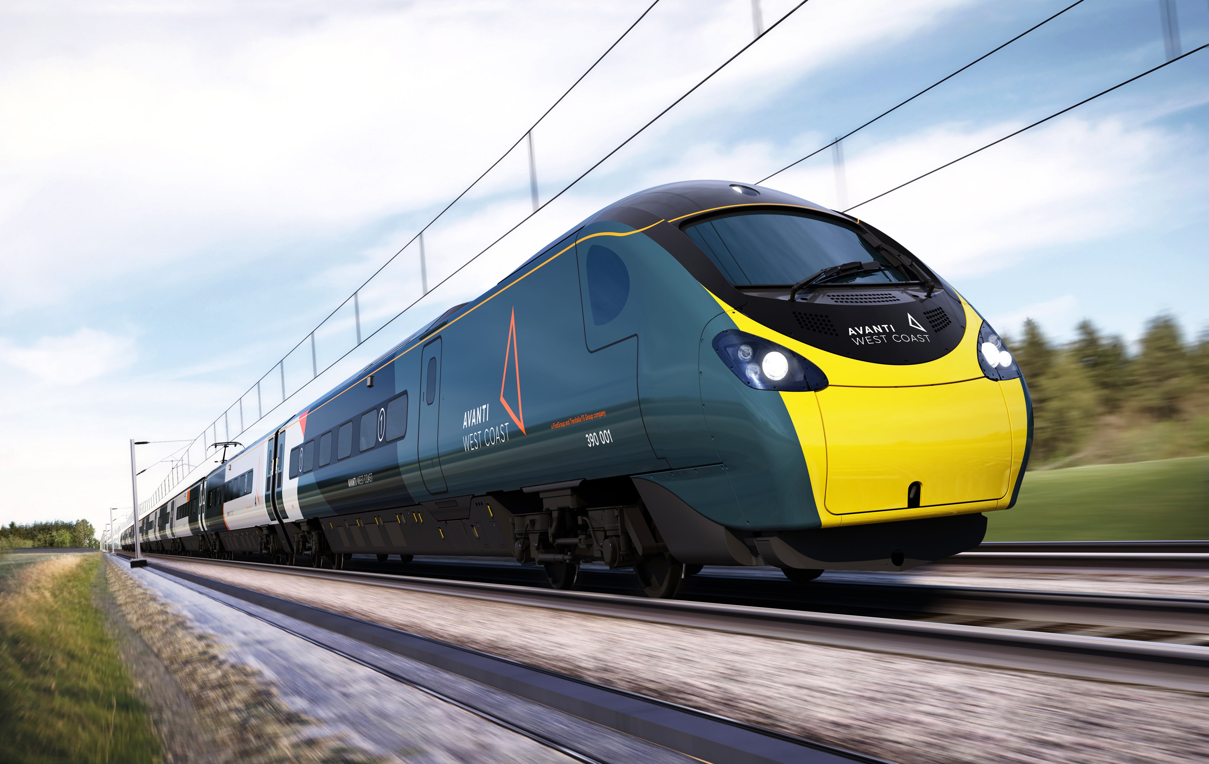 FirstGroup jointly runs the Avanti West Coast train service in the UK among many others (Avanti West Coast/PA)