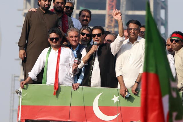 <p>File image: Imran Khan is the former prime minister of Pakistan and current head of opposition party Pakistan Tehreek-e-Insaf (PTI) </p>