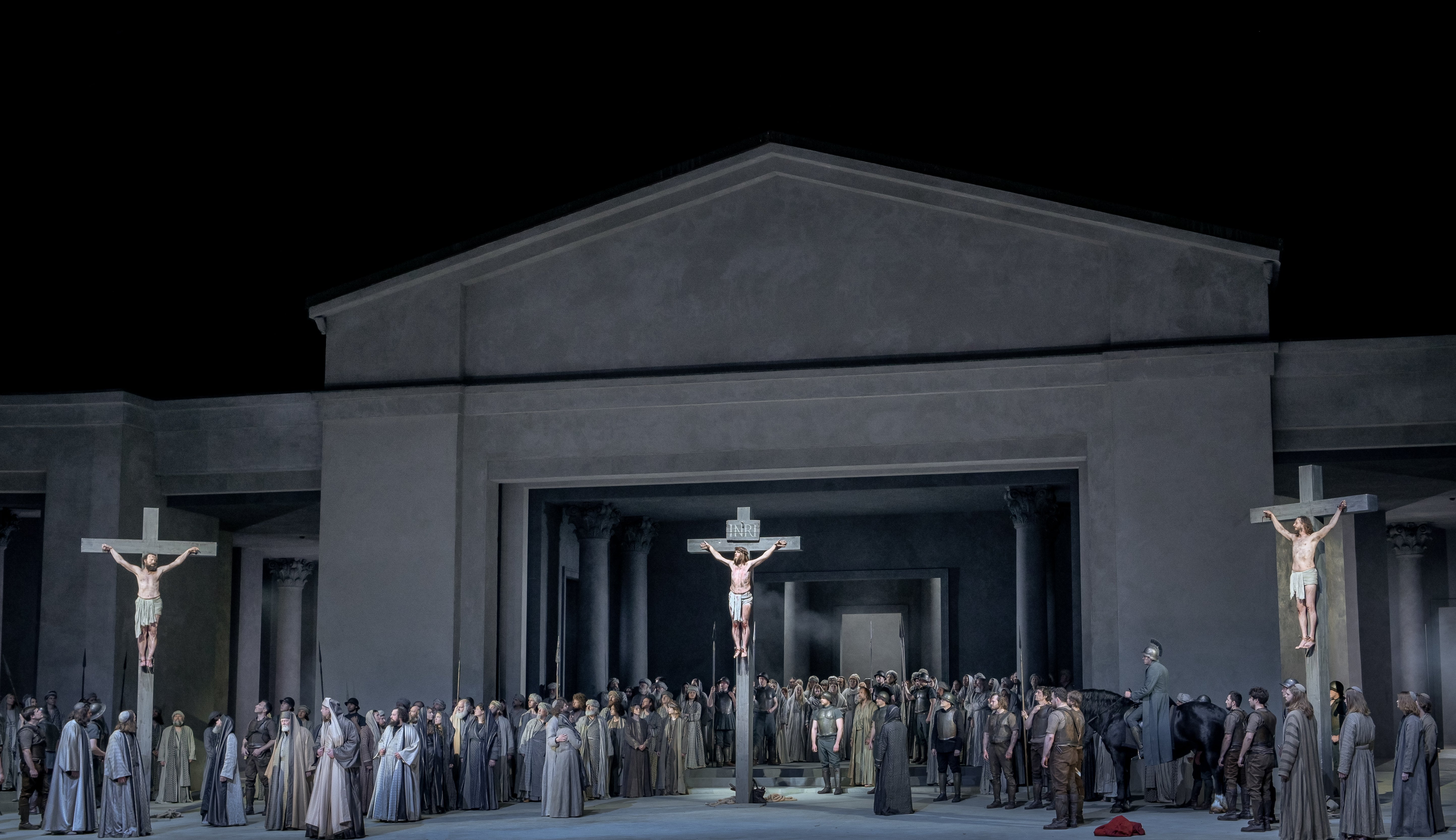 Half of the populations of Oberammergau take part in the production