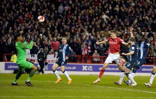 Nottingham Forest take on Huddersfield at Wembley (Nick Potts/PA)