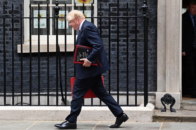 <p>Pressure is mounting on Boris Johnson to resign over the Partygate scandal</p>