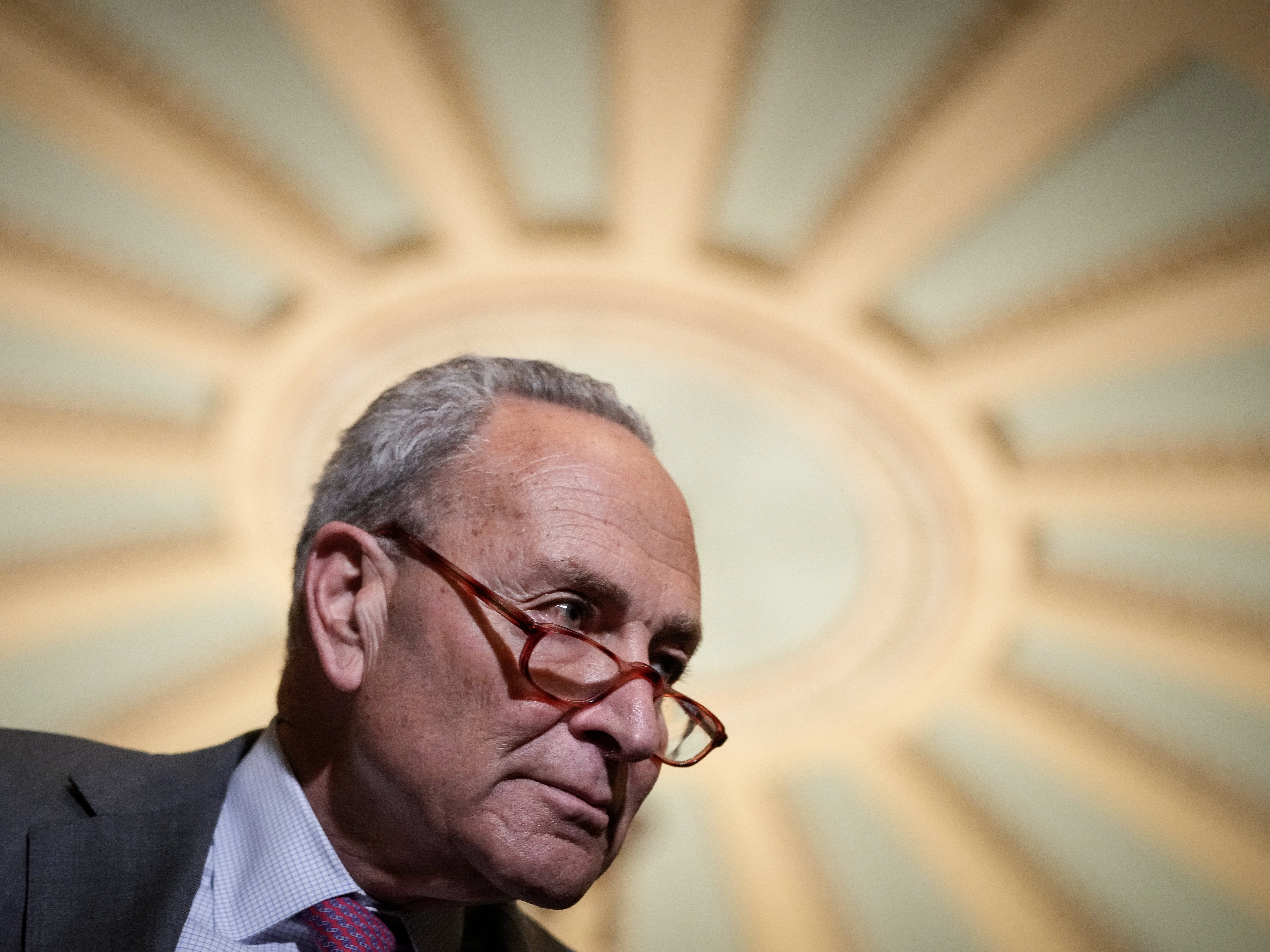 Chuck Schumer on Capitol Hill