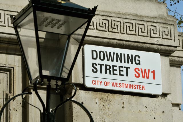 A street sign for Downing Street (John Stillwell/PA)