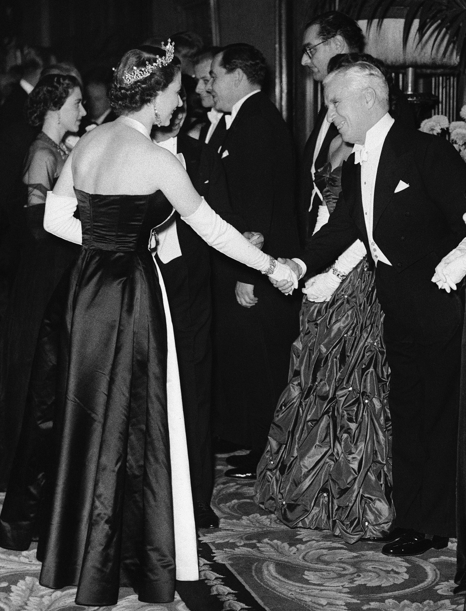 queen elizabeth formal dress Queen Elizabeth II's Wardrobe Gets Its Largest Outing Yet