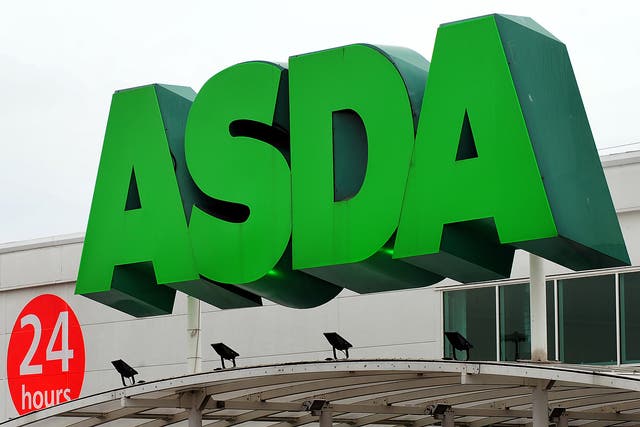 File photo dated 21/02/08 of the Asda Logo, as the supermarket chain posted lower sales as shoppers tighten their belts (Rui Vieira/PA)