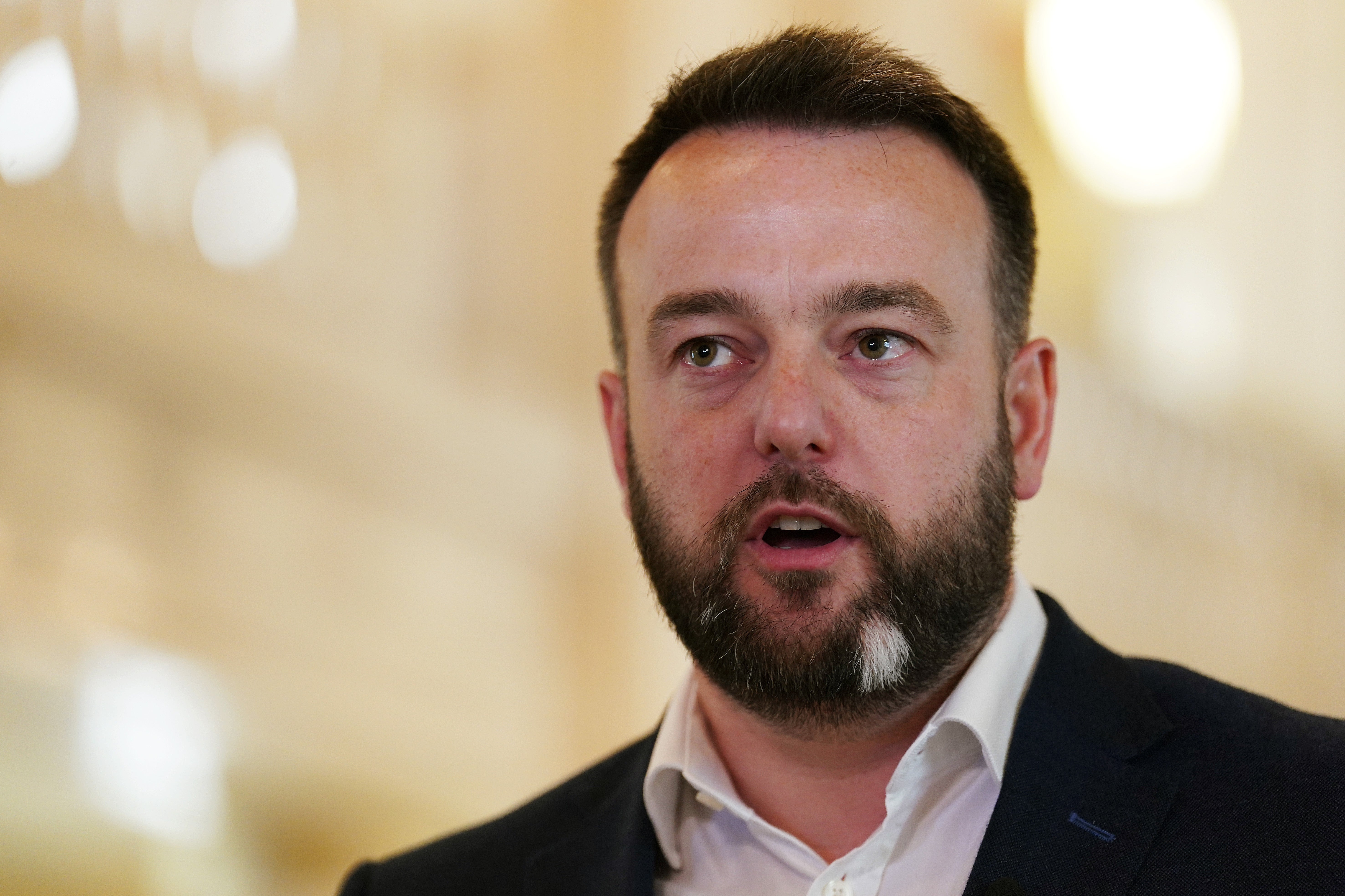 SDLP leader Colum Eastwood said that Richard Neal has the best interests of the peace process at heart (Brian Lawless/PA)