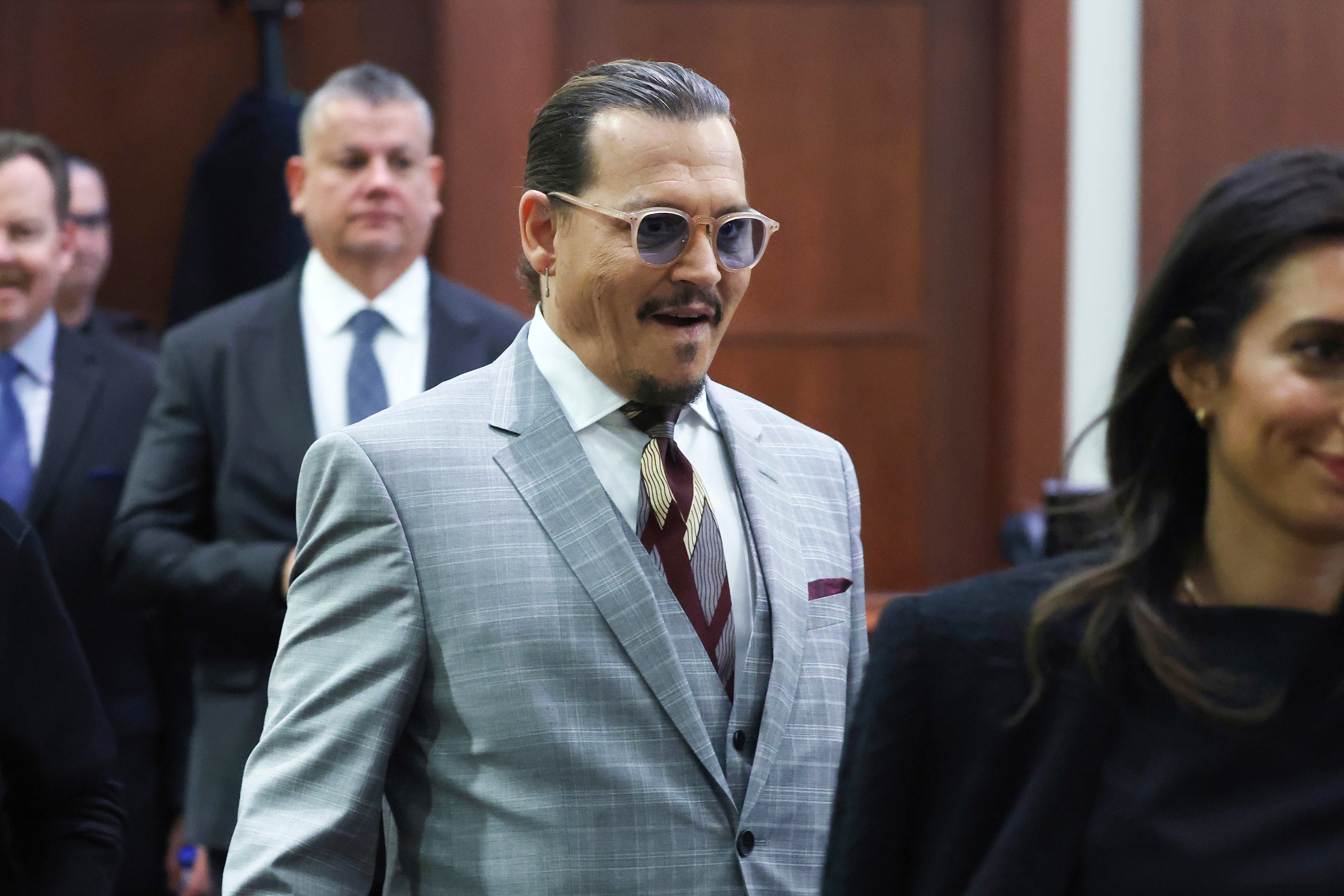 Mr Depp is suing Ms Heard over a 2018 article she wrote in the Washington Post (Michael Reynolds/AP)
