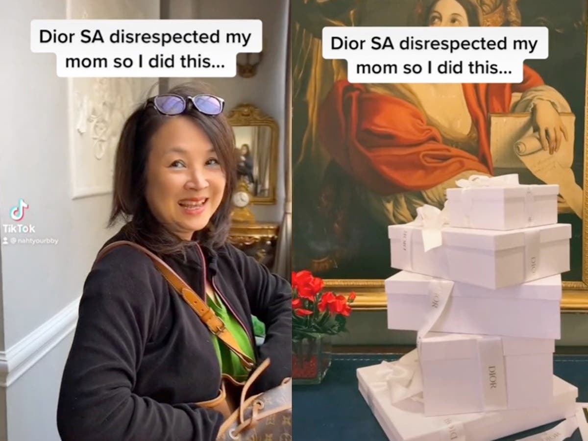 Woman sparks debate for buying multiple purses at Dior after employee  allegedly 'disrespects' mother