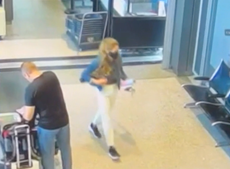 Kaitlin Armstrong was spotted at Newark Airport during her 43 days on the run