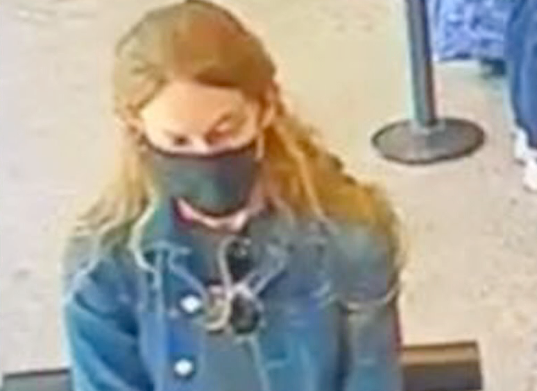 Kaitlin Armstrong seen in surveillance footage on 14 May