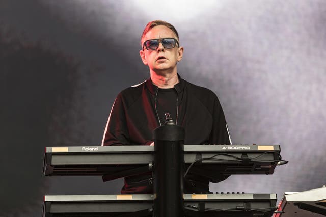 Andy Fletcher of Depeche Mode (dpa/Alamy Live News)