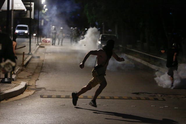 Greece University Violence