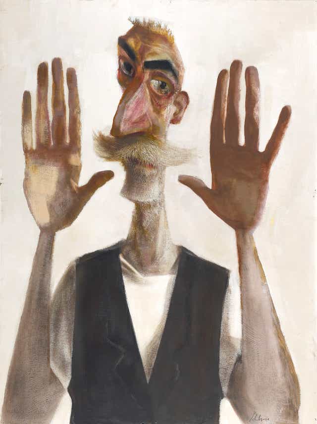 Hands Up by John Byrne has been loaned to the exhibition by Andrew and Fiona Paterson (John Byrne/PA)