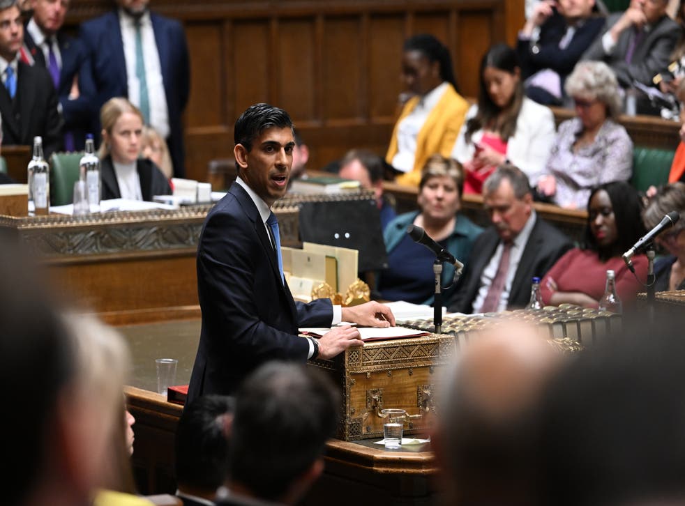 Chancellor Rishi Sunak announced a support package worth £21 billion to help households through the cost of living crisis (UK Parliament/Jessica Taylor)