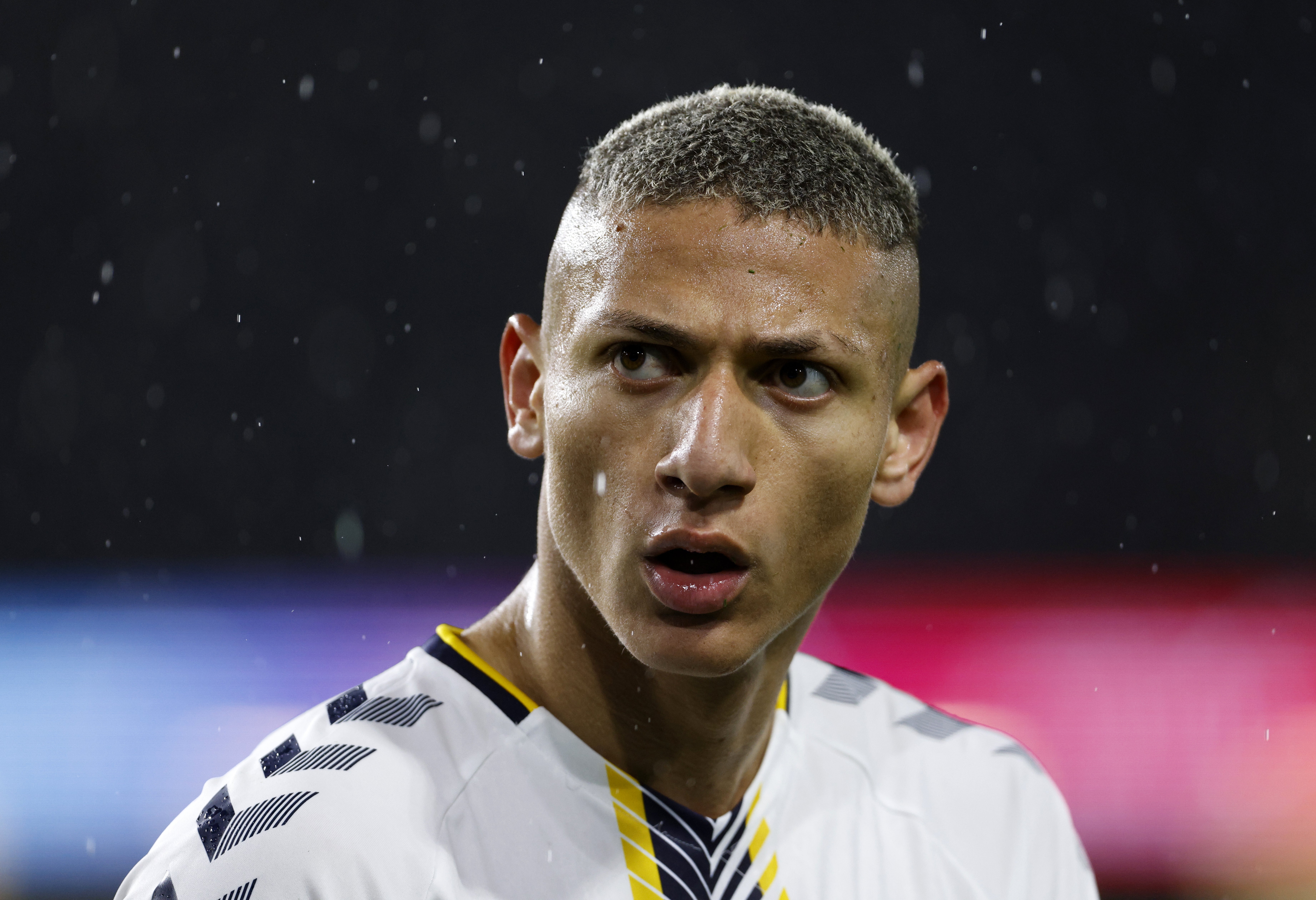 Richarlison may reportedly move to Tottenham if he leaves Goodison Park (Richard Sellers/PA)