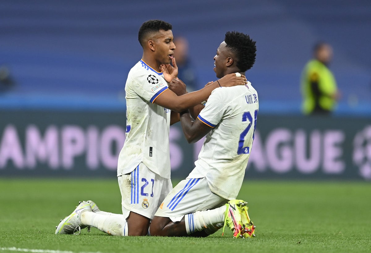 Vinicius Junior and Rodrygo hope Champions League final against Liverpool is ‘first of many’ at Real Madrid