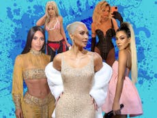 Pamela Anderson, Christina Aguilera and Marilyn Monroe: Why are the Kardashians always dressing like other celebrities?