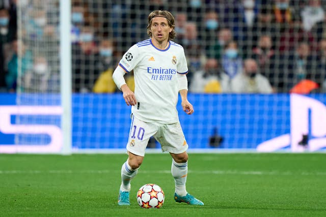 <p>Luka Modric has again been a driving force in Real Madrid’s run to the Champions League final </p>