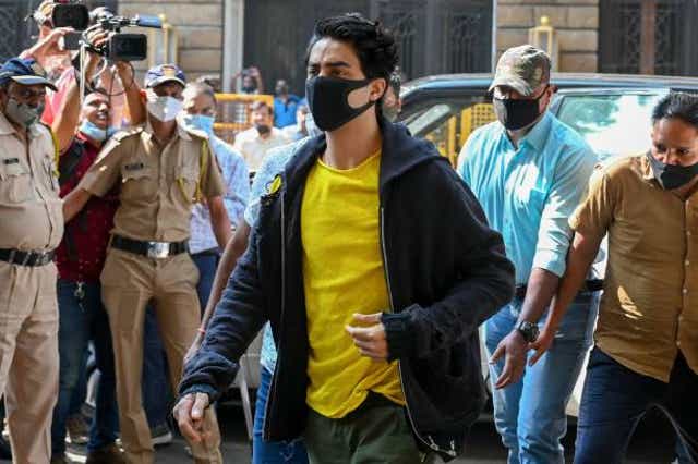 <p>Aryan Khan arrives at the Narcotics Control Bureau (NCB) office days after he was released on bail on 12 November </p>