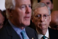 Mitch McConnell needs 10 Republicans to support gun control legislation. Can he find them?
