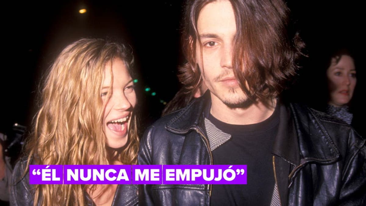 Johnny Depp Jamás Empujó Por Unas Escaleras Kate Moss Según