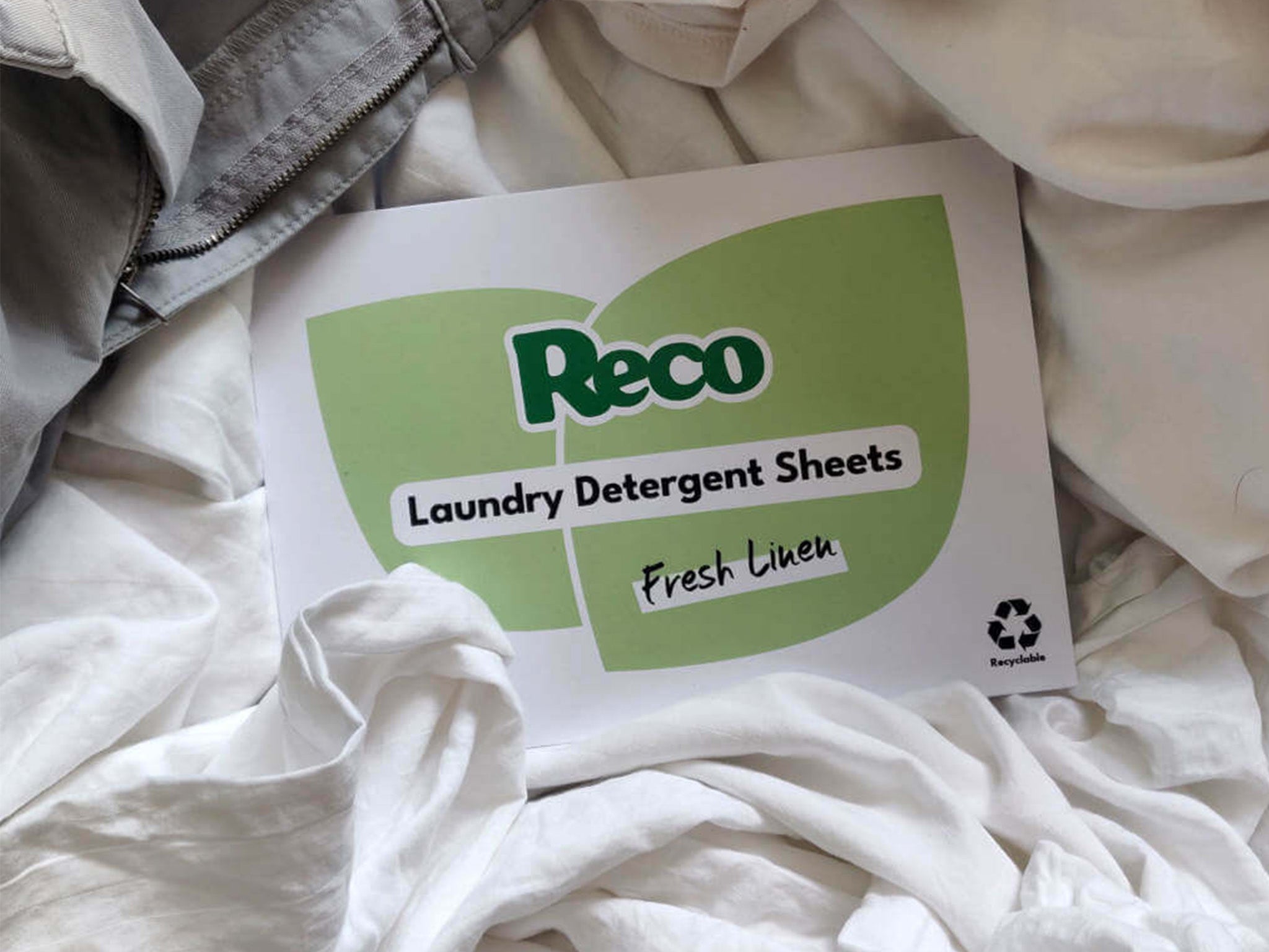 Reco laundry detergent sheets, pack of 92 indybest
