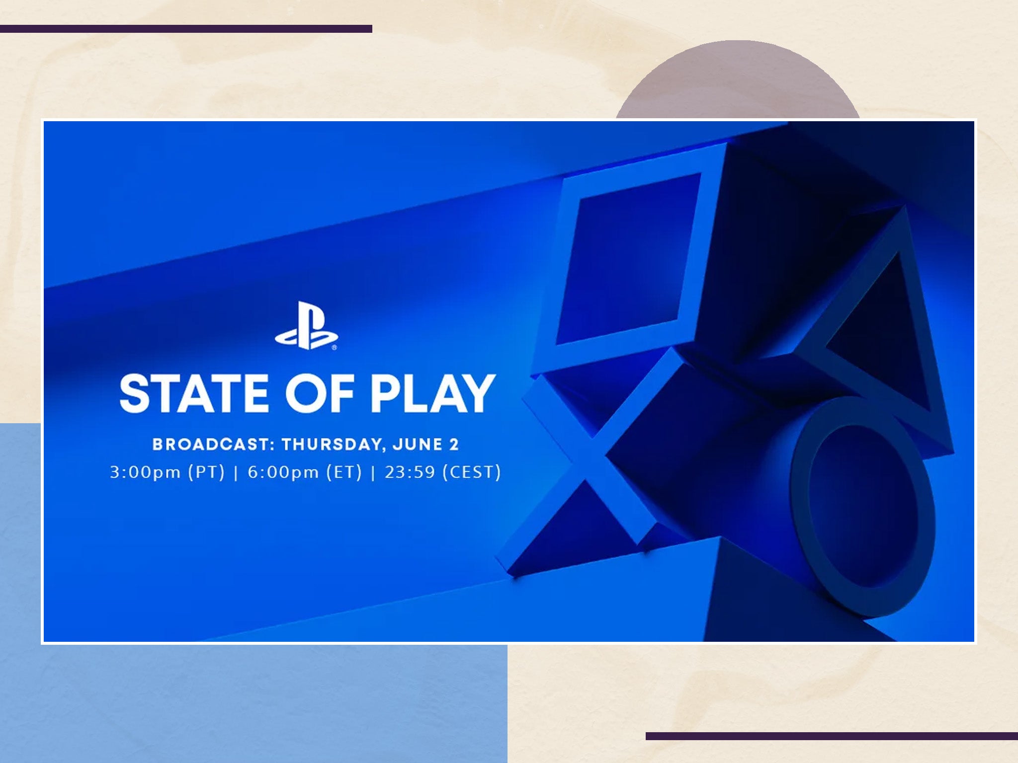 É hoje! Playstation State of Play não perca!