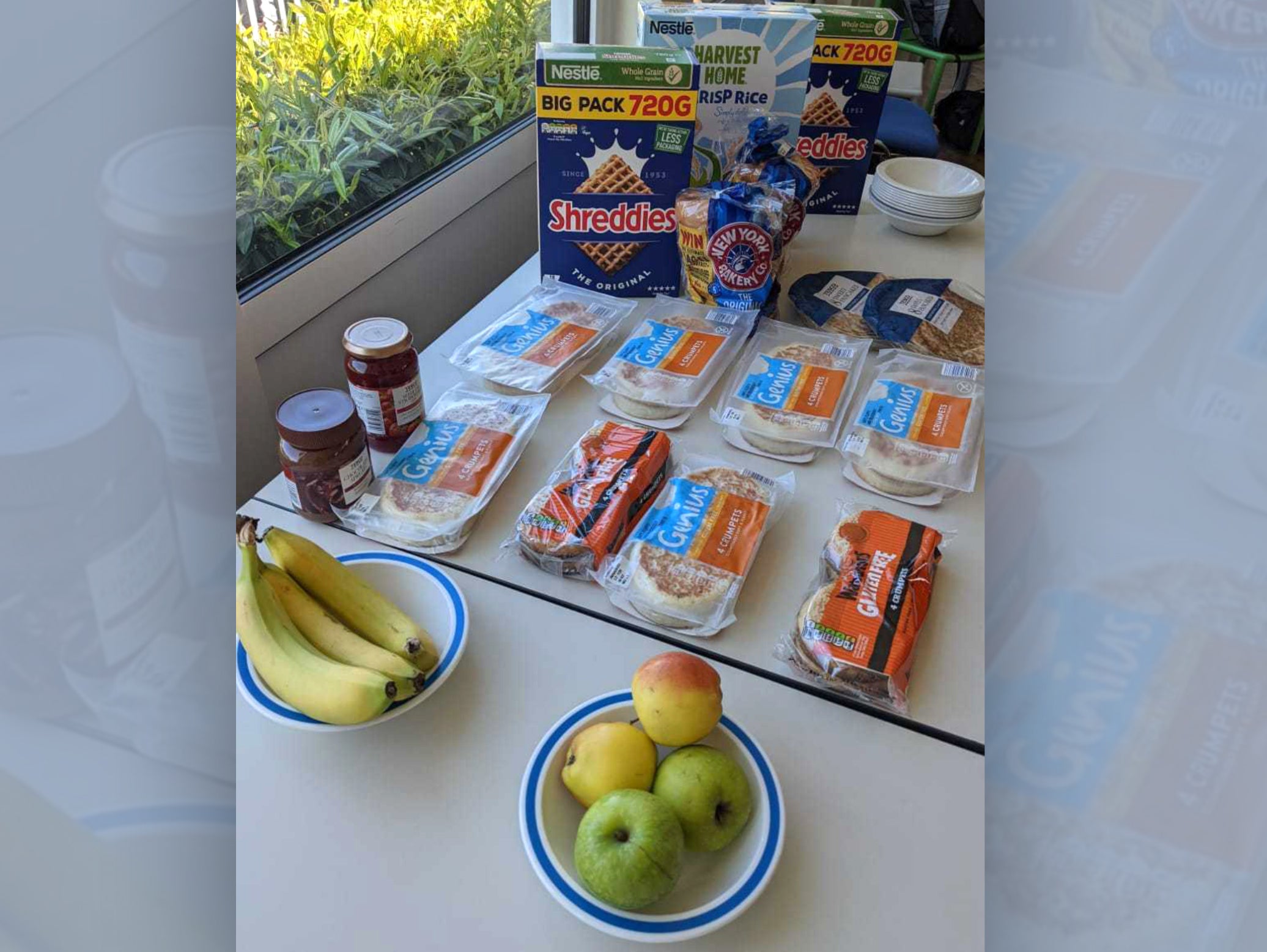 Adeyfield Academy has been putting on a free breakfast for all students before exams