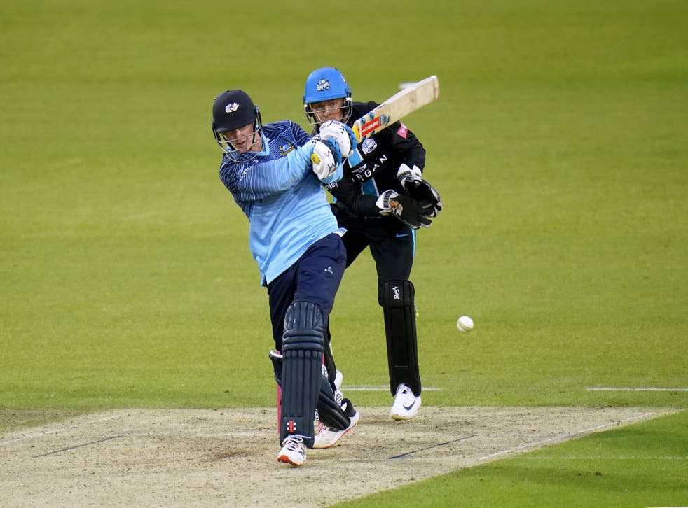 Harry Brook shone again for Yorkshire before falling to the final ball (Danny Lawson/PA)