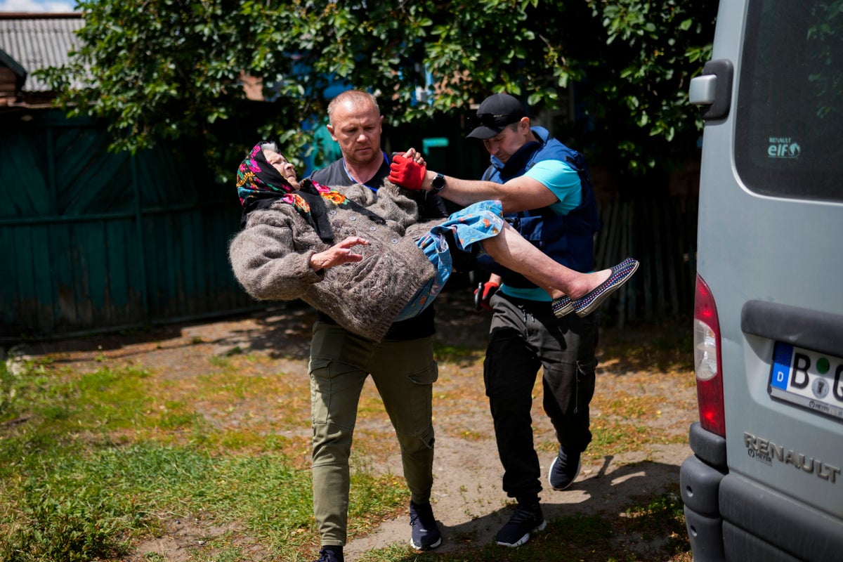 Fleeing the Russians: Evacuations are slow, arduous, fraught