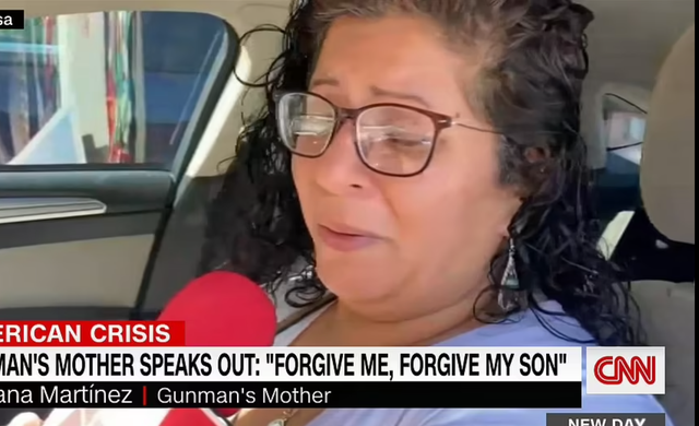 Adriana Martínez Reyes begs forgiveness for her son Salvador Ramos