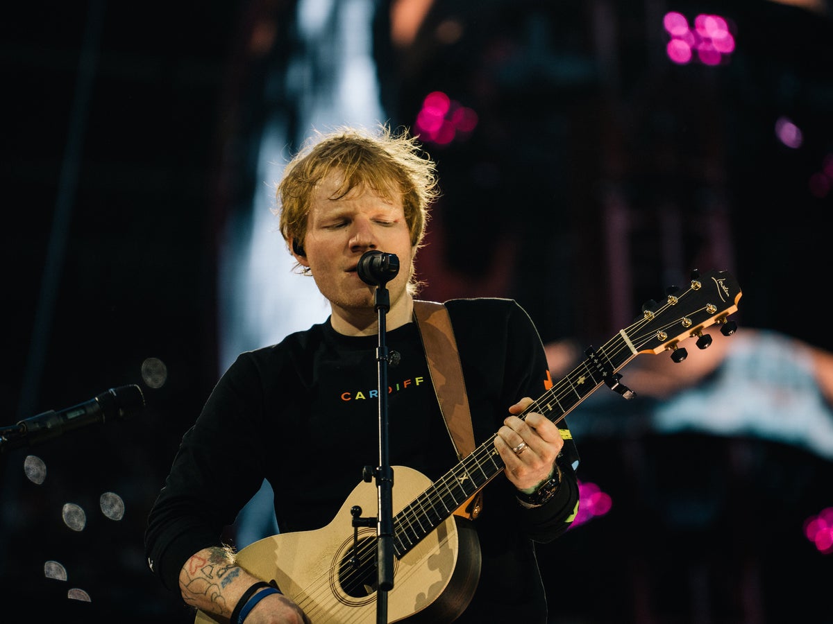 Ed Sheeran review, Cardiff: Stadium show reminds us why he’s no longer sofa-surfing