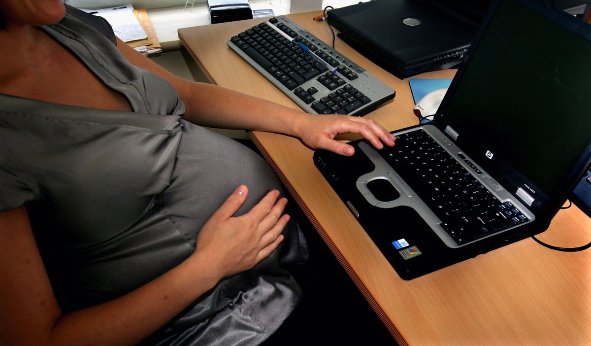 Voices: I’m nine months pregnant and hiding it from my clients on Zoom –  here’s why
