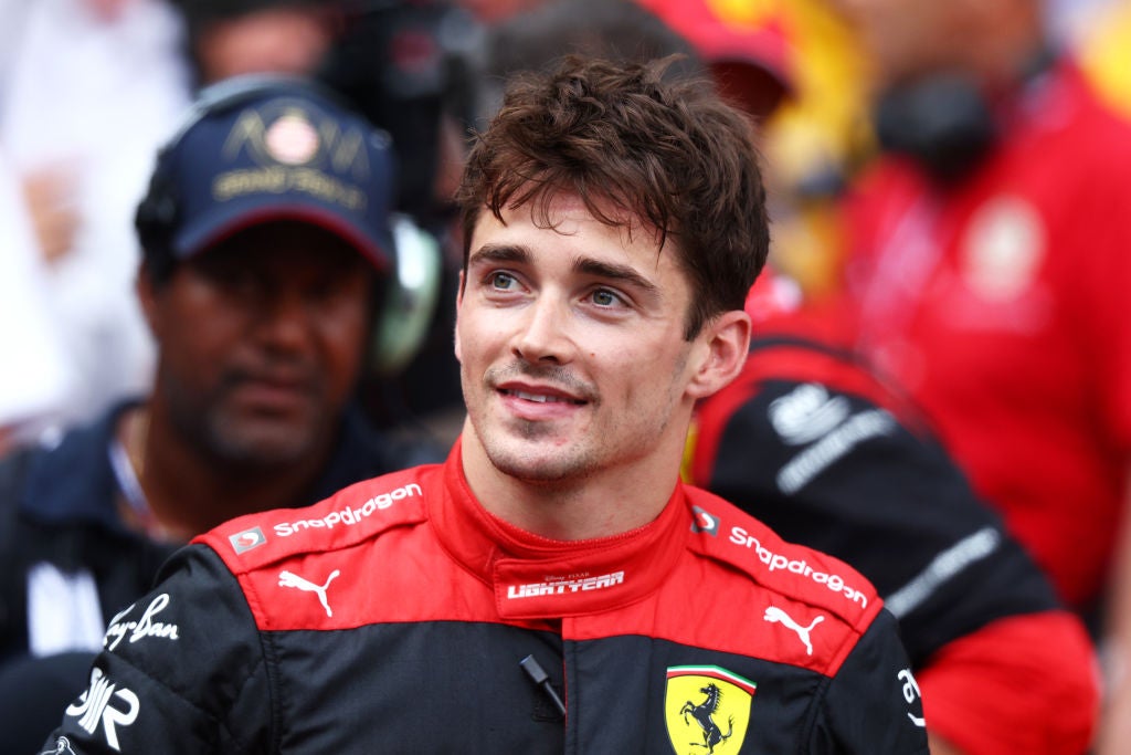 Charles Leclerc was on brilliant form at his home race